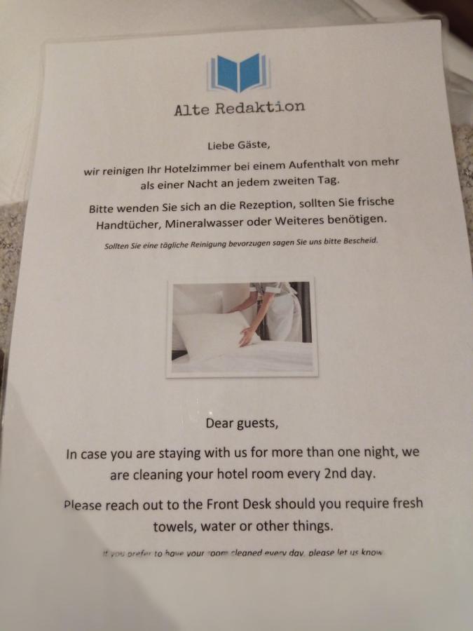 Hotel Alte Redaktion Gevelsberg Exteriér fotografie